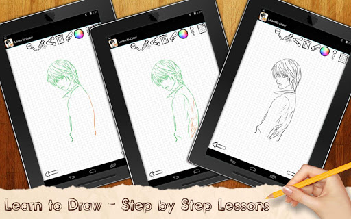 【免費娛樂App】Learn to Draw Death Note-APP點子