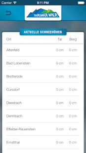 Free SchneeApp Thüringer Wald APK for PC