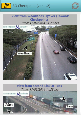 【免費旅遊App】Singapore Checkpoint Traffic-APP點子