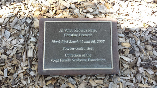 Black Bird Bench