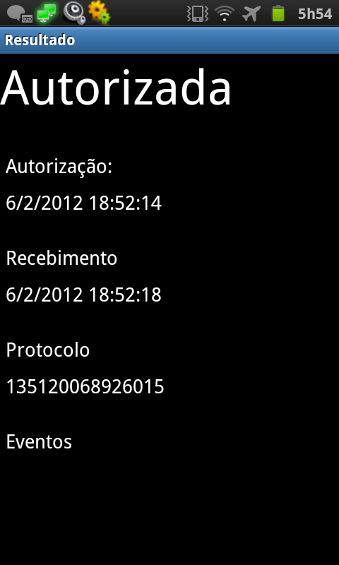Leitor Danfe/NF-e Screen 2