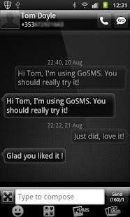 How to install GO SMS PRO THEME Black Gloss lastet apk for android