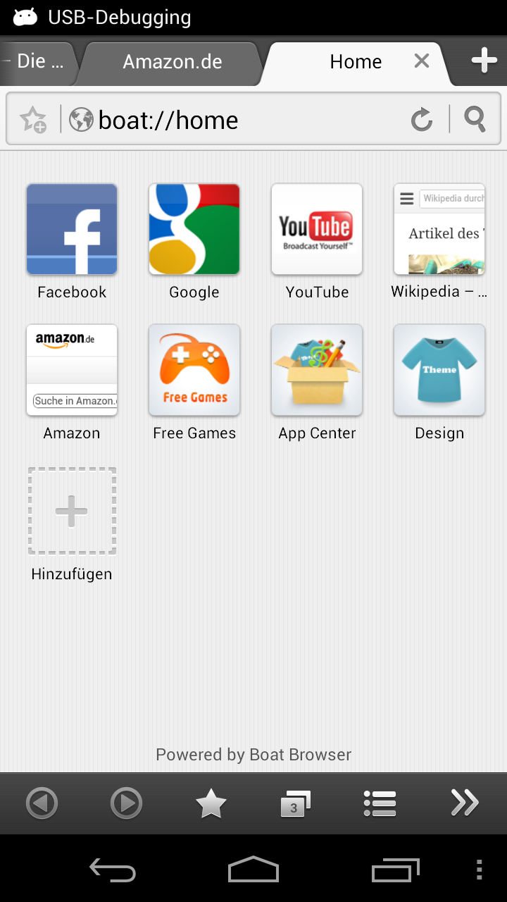 Boat Browser for Android Screen 1