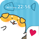 Cute wallpaper★marshmallow dog mobile app icon