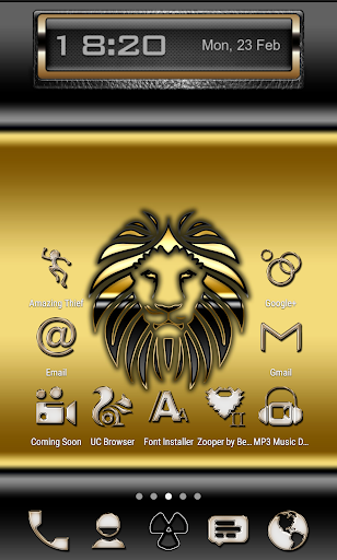 Gold-PD Icon Pack