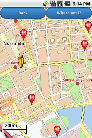 Stockholm Amenities Map