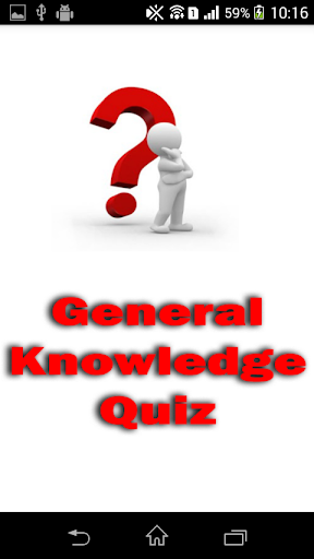 【免費益智App】General Knowledge Quiz-APP點子