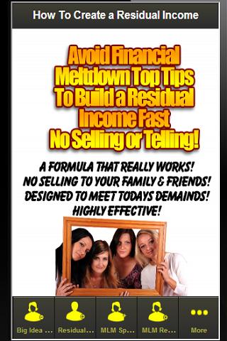 Build a Residual Income