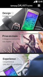 GALAXY ALPHA Expérience by Samsung Electronics Co.,  Ltd. poster 1