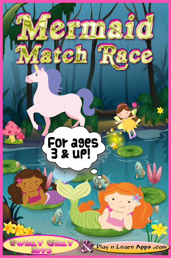 【免費教育App】Mermaid Princess Match Game-APP點子