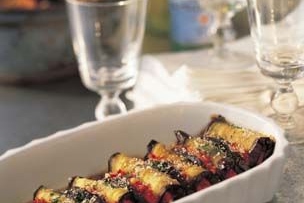 Baked Eggplant Rolls