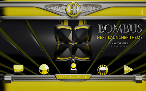 Next Launcher Theme Bombus - náhled