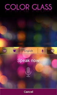 Color Glass GO Keyboard Theme Screenshots 3
