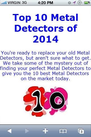 Metal Detector Reviews