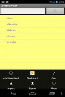 How to mod Vocabulary List 1.2 apk for bluestacks