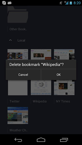 UnBooker Delete Bookmarks