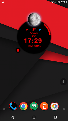 Dark Red Theme for TSF Shell