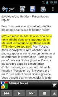  @Voice Aloud Reader – Vignette de la capture d'écran  
