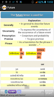 Spanish Grammar Learning Screenshots 1