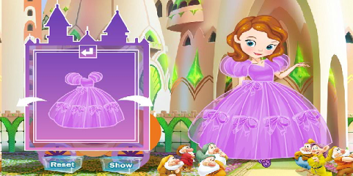 Dress Up My Princess Sofia