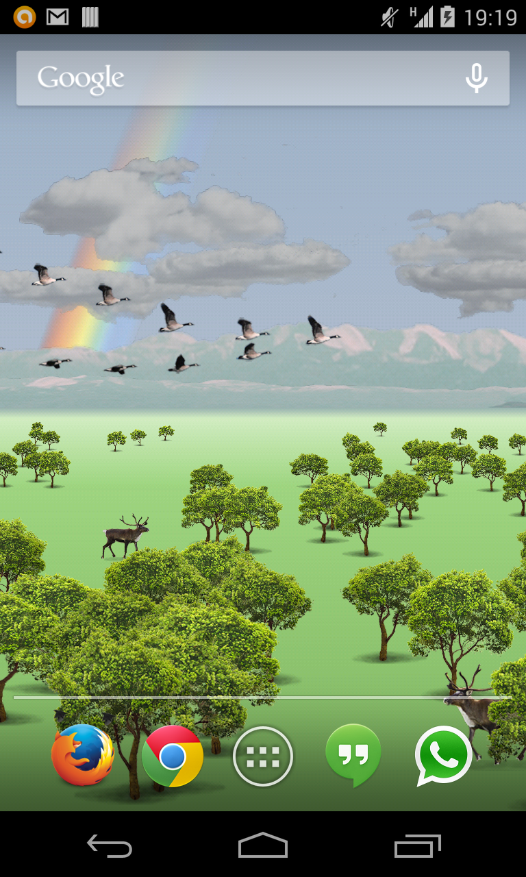 Wind Birds PRO Live Wallpaper Screen 2