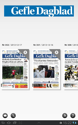 【免費新聞App】Gefle Dagblad e-tidning-APP點子