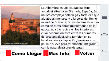 Granada tourist guide poster 6