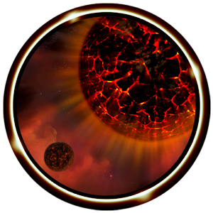 3D Magma Star Wallpaper logo
