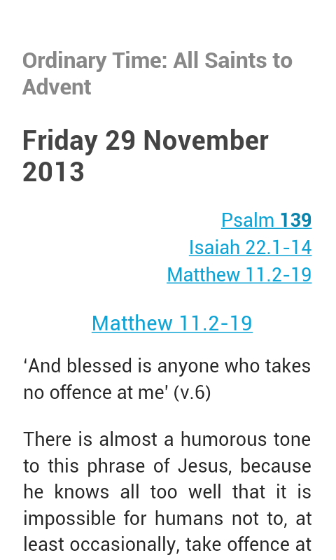 Reflections for Daily Prayer - Android Apps on Google Play