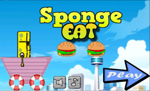 Sponge Eat Burger