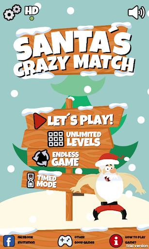 【免費休閒App】Santa's Crazy Match-APP點子