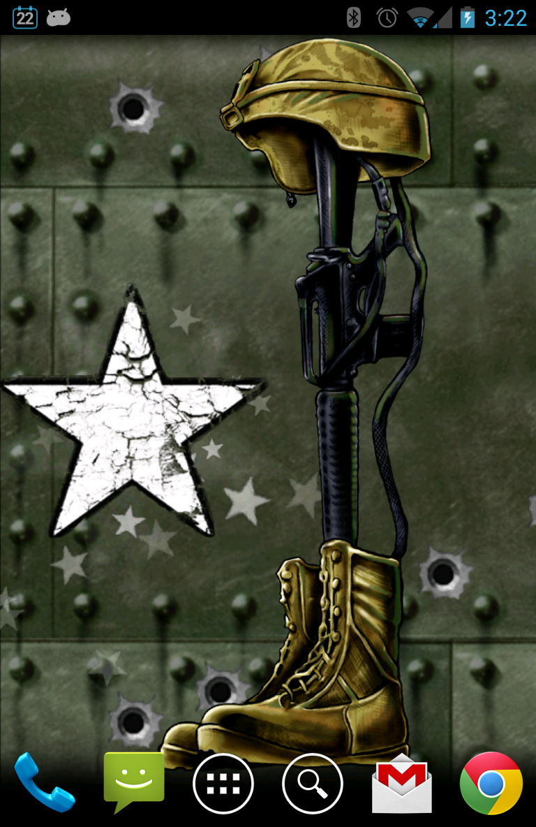Soldier Memorial Wallpaper Screen 3
