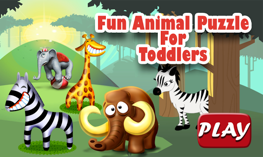 Fun Animal Puzzle For Toddlers