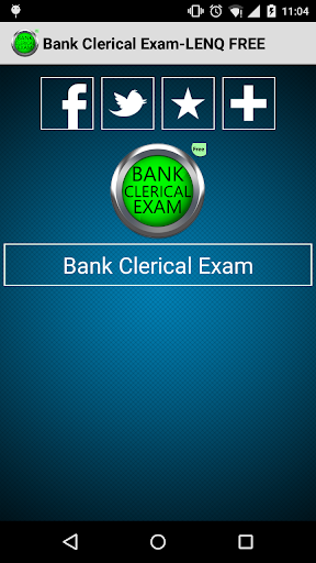 Bank Clerical Exam-LENQ FREE