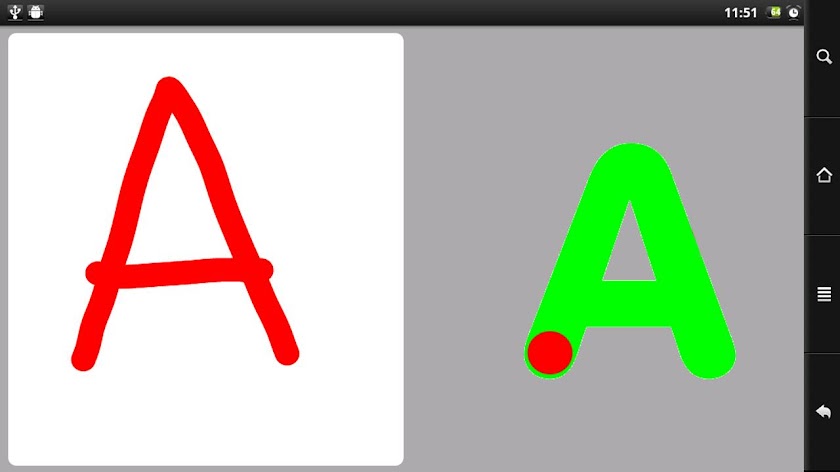 Alphabet for children Screen 2
