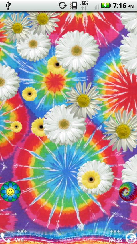 Android application Tie Dye Complete Theme screenshort