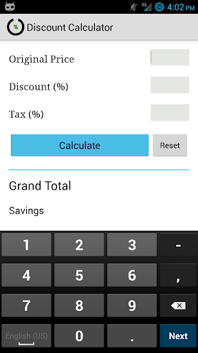 Discount Calculator