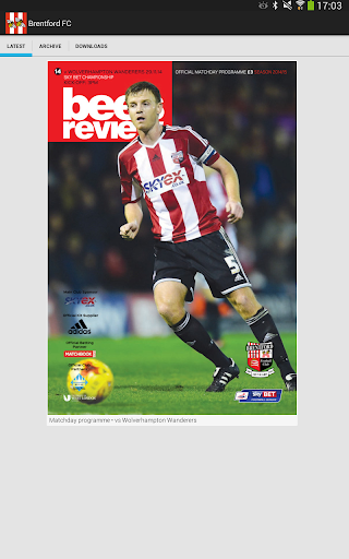 【免費運動App】Brentford matchday programmes-APP點子