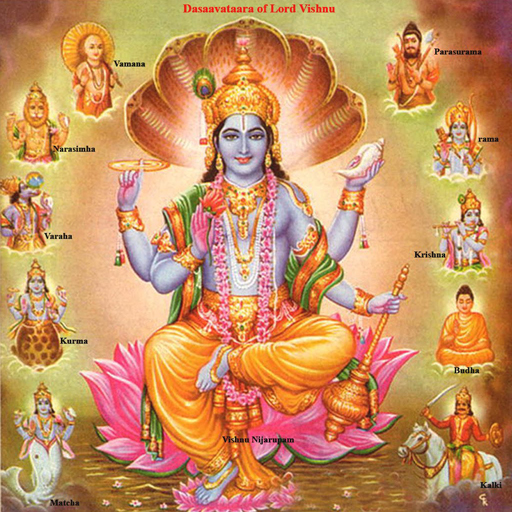 Vishnu Chalisa Aarti Wallpaper