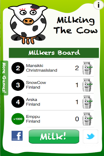 【免費模擬App】Milking The Cow-APP點子