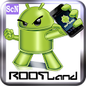 Rootland : root android logo