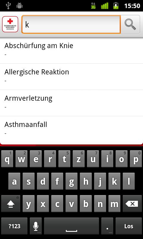 eErsteHilfe - Rotes Kreuz Screen 2