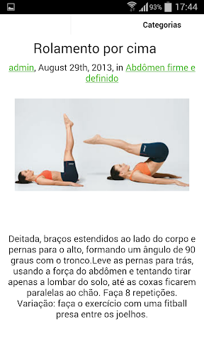 Pilates em casa