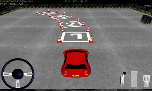 Android application Precision Driving Retro 3D screenshot