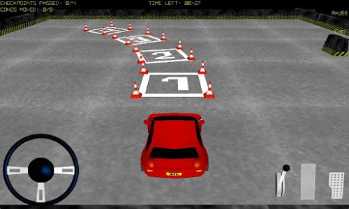 Android application Precision Driving Retro 3D screenshort