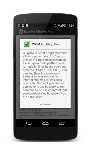 BusyBox Checker Pro Screenshots 1