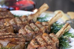 Veal Chops in Herbed Marinade