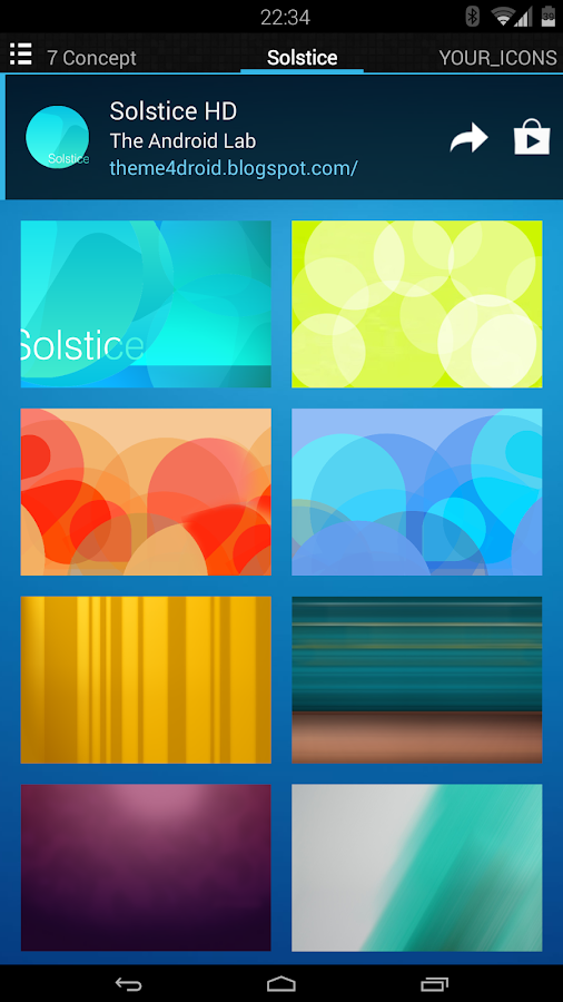 Solstice HD Theme Icon Pack - screenshot