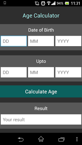 Age Calculator