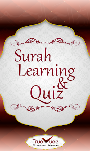 Surah learning Quiz Quran